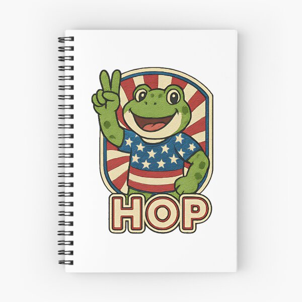 Item preview, Hop Patriotic Frog Funny Portland Frog Brigade Retro Vintage Design For Freedom Lovers And Animal Humor Fans designed and sold by ArtDesignTp.