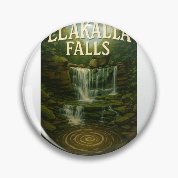 Item preview, Elakala Falls with Spiral Pool Blackwater Falls State Park designed and sold by Aryabek.