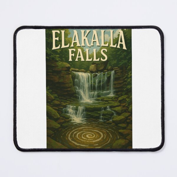 Item preview, Elakala Falls with Spiral Pool Blackwater Falls State Park designed and sold by Aryabek.