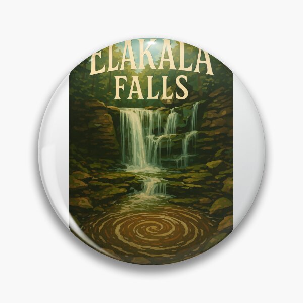 Item preview, Elakala Falls in Mossy Forest Blackwater Falls State Park designed and sold by Aryabek.