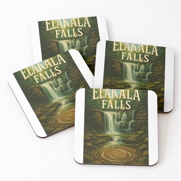 Item preview, Elakala Falls in Mossy Forest Blackwater Falls State Park designed and sold by Aryabek.
