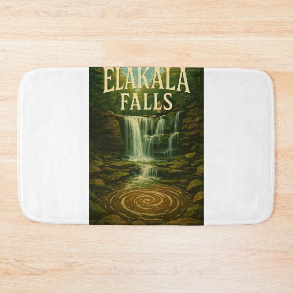 Item preview, Elakala Falls in Mossy Forest Blackwater Falls State Park designed and sold by Aryabek.