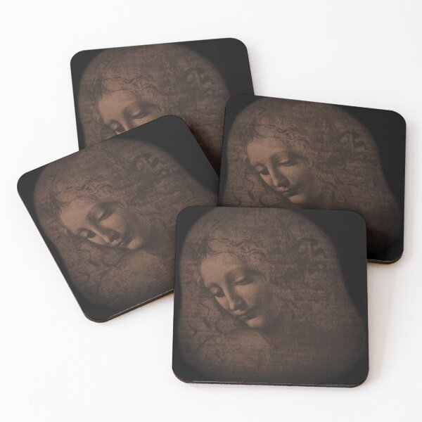 Item preview, La Scapigliata - Leonardo da Vinci's Enigmatic Renaissance Beauty: Timeless Portrait of Grace and Mystery designed and sold by pelagio.