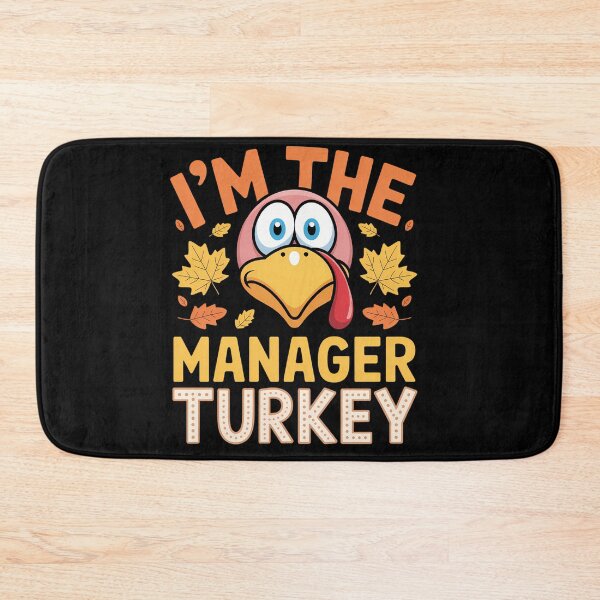 Item preview, Thanksgiving I'm The Manager Turkey Matching designed and sold by tabdejinti.