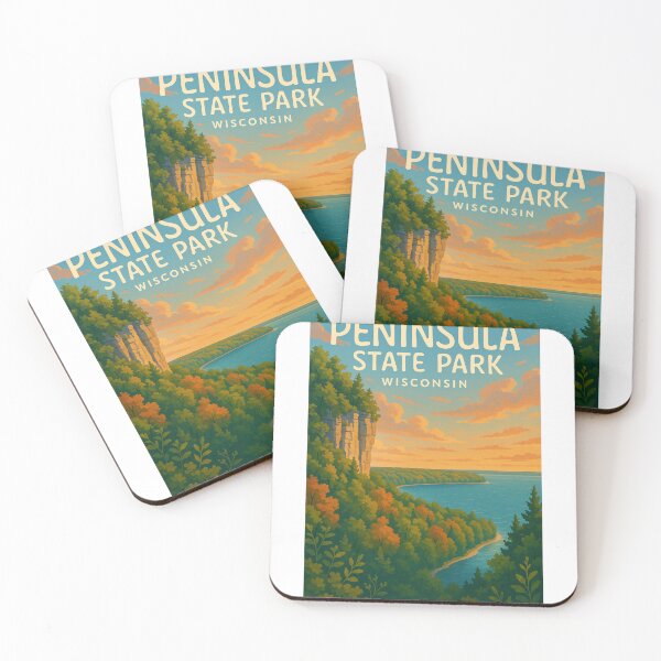 Item preview, Peninsula State Park Forest Overlook Door County Wisconsin designed and sold by Aryabek.