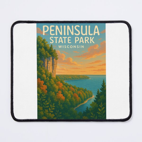 Item preview, Peninsula State Park Forest Overlook Door County Wisconsin designed and sold by Aryabek.
