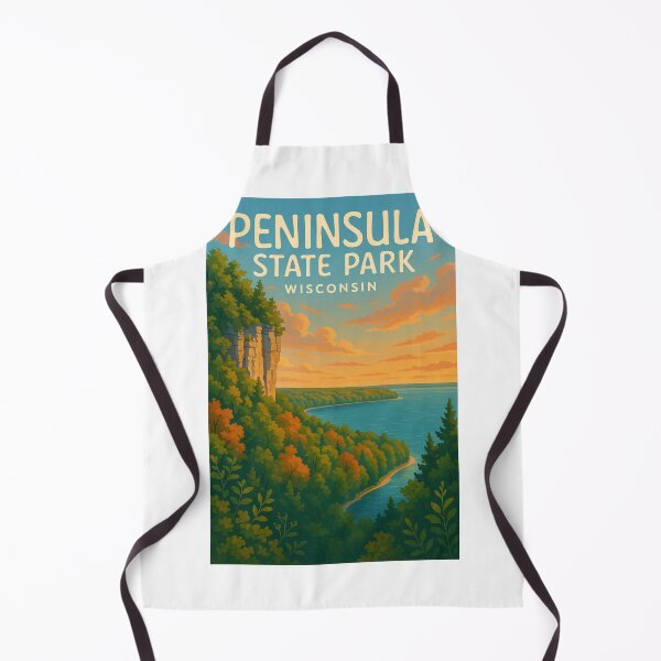 Item preview, Peninsula State Park Forest Overlook Door County Wisconsin designed and sold by Aryabek.