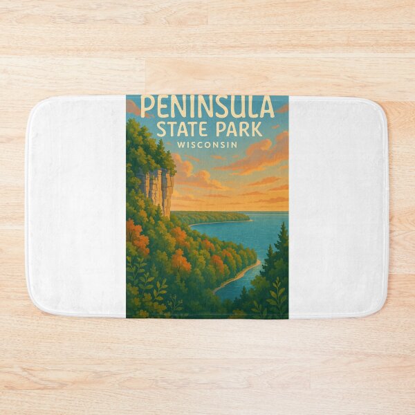 Item preview, Peninsula State Park Forest Overlook Door County Wisconsin designed and sold by Aryabek.