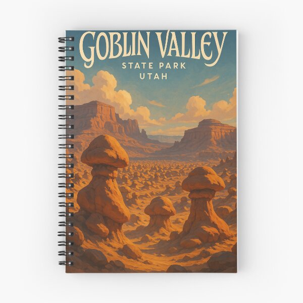 Item preview, Goblin Valley State Park Hoodoos at Sunset Utah designed and sold by Aryabek.