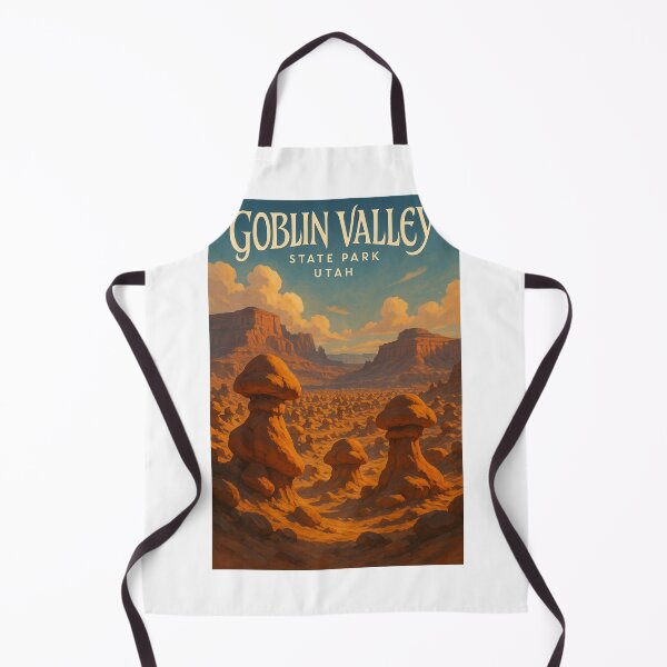 Item preview, Goblin Valley State Park Hoodoos at Sunset Utah designed and sold by Aryabek.