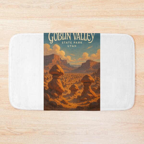 Item preview, Goblin Valley State Park Hoodoos at Sunset Utah designed and sold by Aryabek.