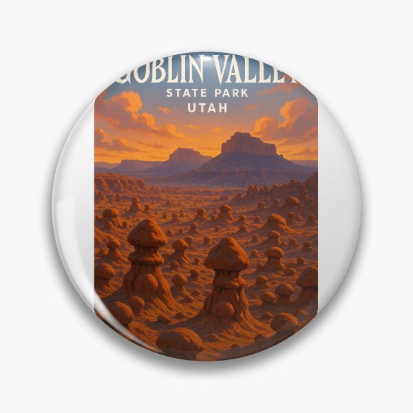 Item preview, Goblin Valley State Park Rock Formations Utah Desert designed and sold by Aryabek.