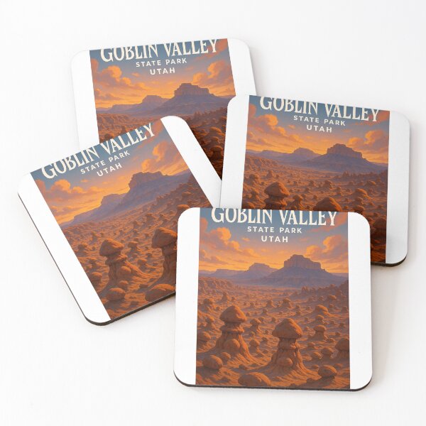Item preview, Goblin Valley State Park Rock Formations Utah Desert designed and sold by Aryabek.