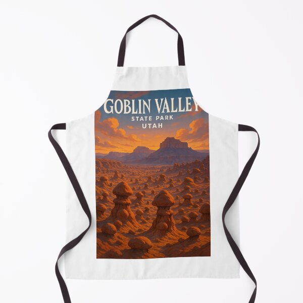 Item preview, Goblin Valley State Park Rock Formations Utah Desert designed and sold by Aryabek.