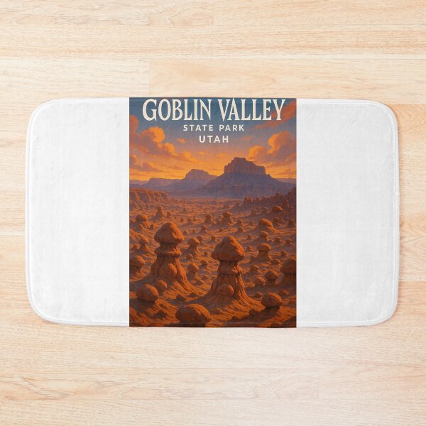 Item preview, Goblin Valley State Park Rock Formations Utah Desert designed and sold by Aryabek.
