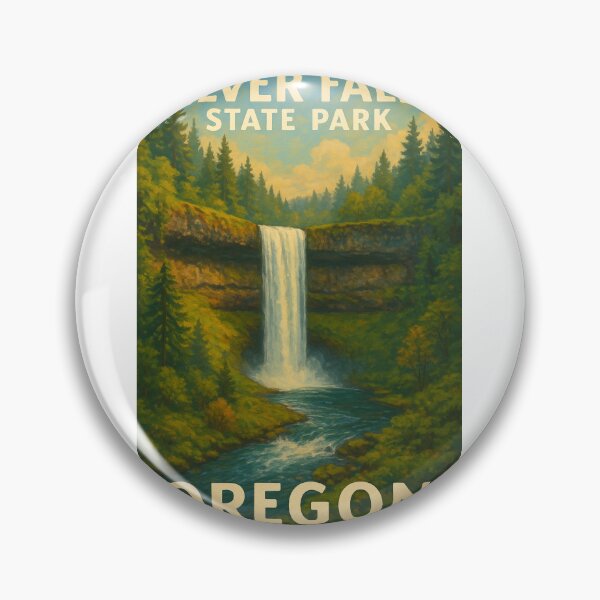 Item preview, Silver Falls State Park South Falls Oregon designed and sold by Aryabek.