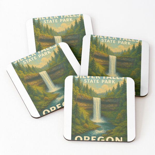 Item preview, Silver Falls State Park South Falls Oregon designed and sold by Aryabek.