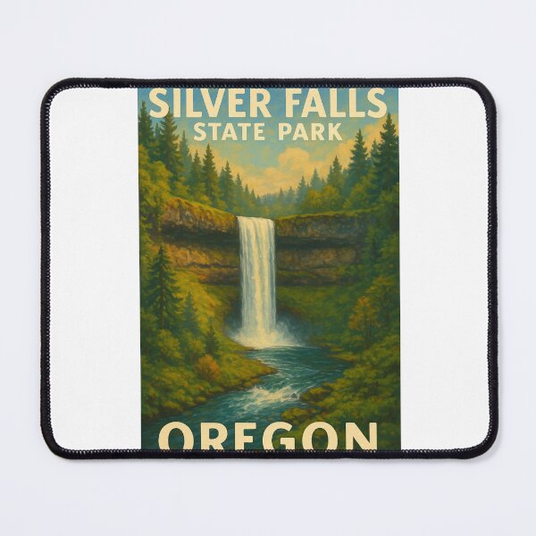 Item preview, Silver Falls State Park South Falls Oregon designed and sold by Aryabek.