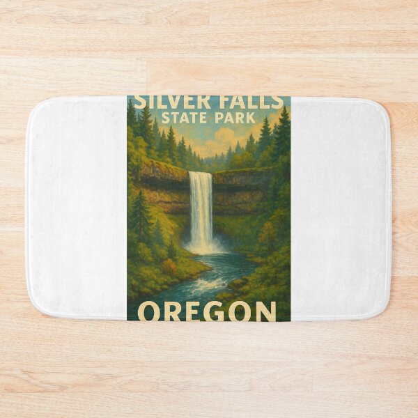 Item preview, Silver Falls State Park South Falls Oregon designed and sold by Aryabek.
