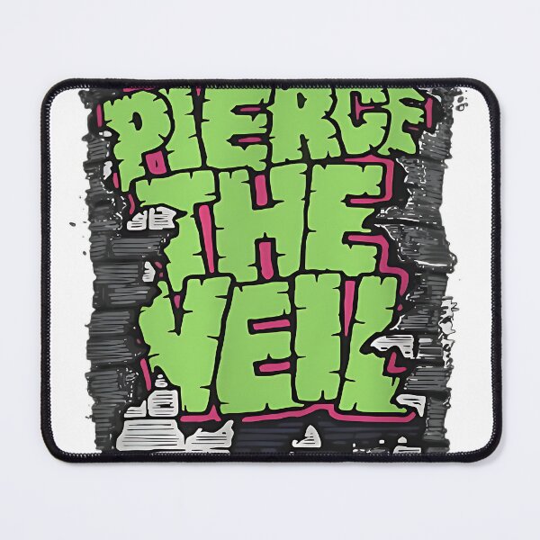 Item preview, Pierce The Veil Graffiti T-Shirt | Punk Rock Band Streetwear Tee | Neon Green Grunge Graphic Shirt designed and sold by ArtStoreChocoJ.