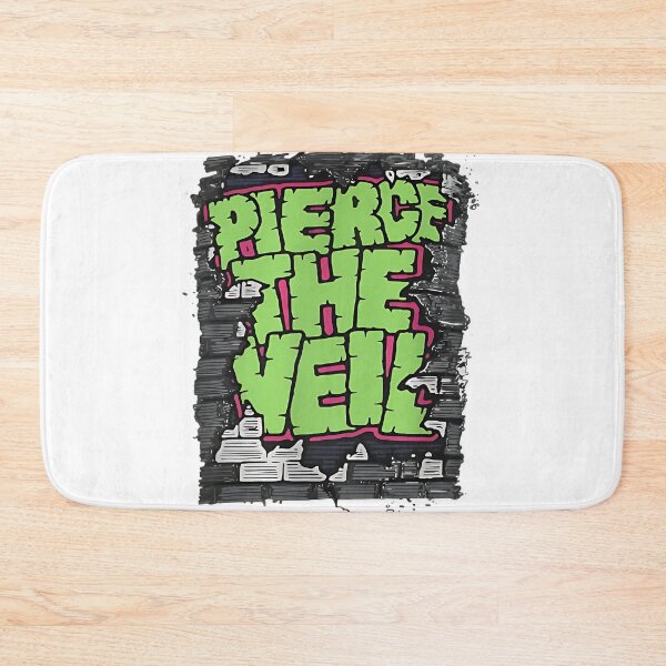 Item preview, Pierce The Veil Graffiti T-Shirt | Punk Rock Band Streetwear Tee | Neon Green Grunge Graphic Shirt designed and sold by ArtStoreChocoJ.