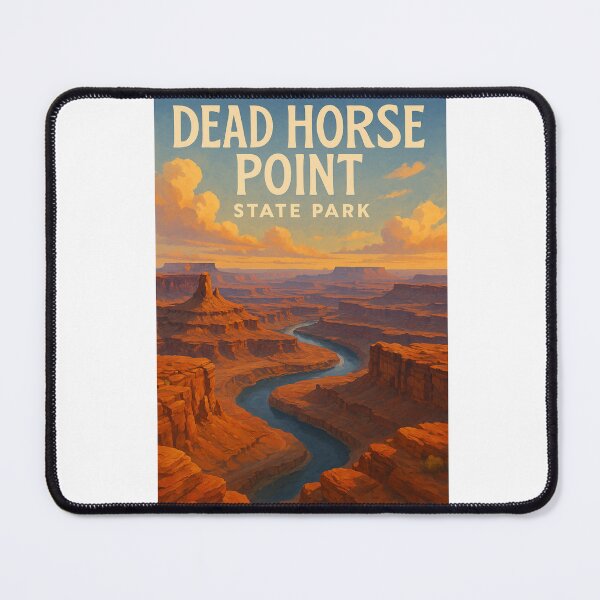 Item preview, Dead Horse Point State Park Colorado River Overlook Utah designed and sold by Aryabek.