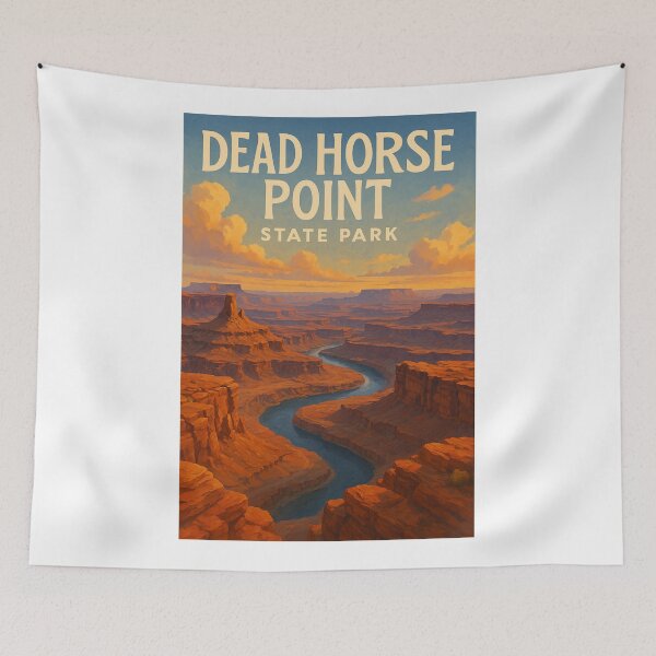 Item preview, Dead Horse Point State Park Colorado River Overlook Utah designed and sold by Aryabek.