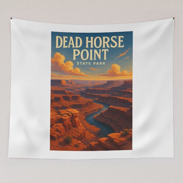 Item preview, Dead Horse Point State Park Sunset Canyon View Utah designed and sold by Aryabek.