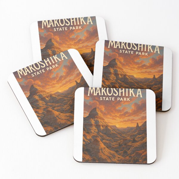 Item preview, Makoshika State Park Badlands at Sunset Montana designed and sold by Aryabek.