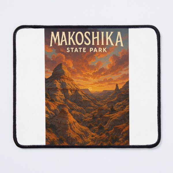 Item preview, Makoshika State Park Badlands at Sunset Montana designed and sold by Aryabek.