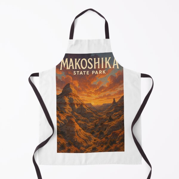 Item preview, Makoshika State Park Badlands at Sunset Montana designed and sold by Aryabek.