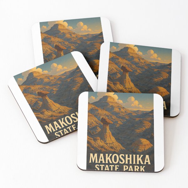 Item preview, Makoshika State Park Hoodoo and Buttes Montana designed and sold by Aryabek.