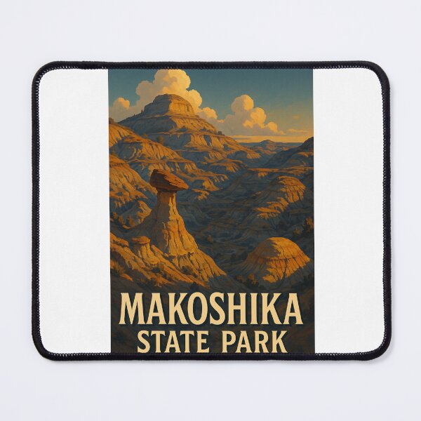 Item preview, Makoshika State Park Hoodoo and Buttes Montana designed and sold by Aryabek.