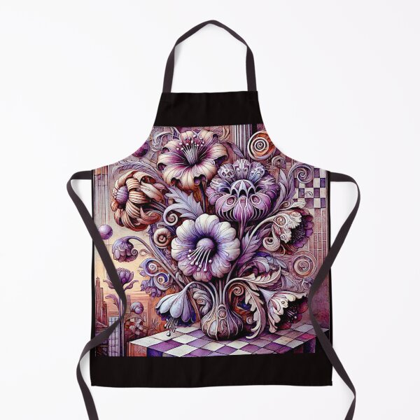 Item preview, Flowers, pixels and lilacs#5 designed and sold by Helios Be. Lavsh.