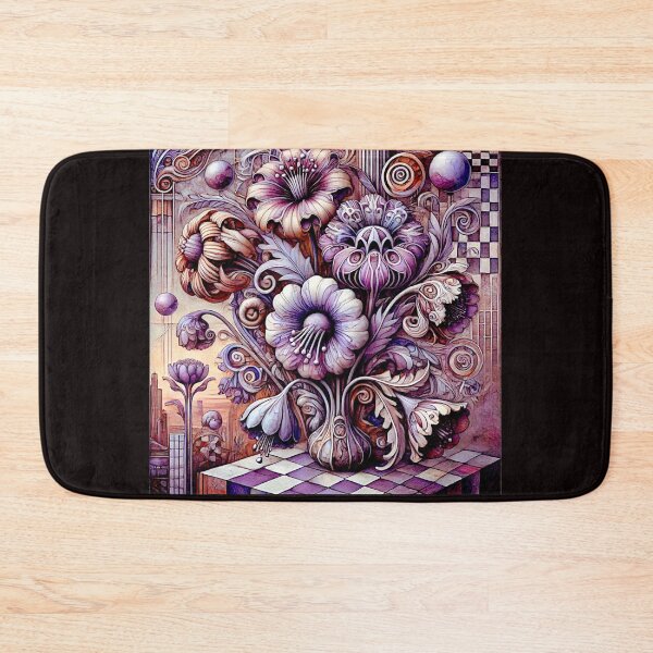 Item preview, Flowers, pixels and lilacs#5 designed and sold by Helios Be. Lavsh.