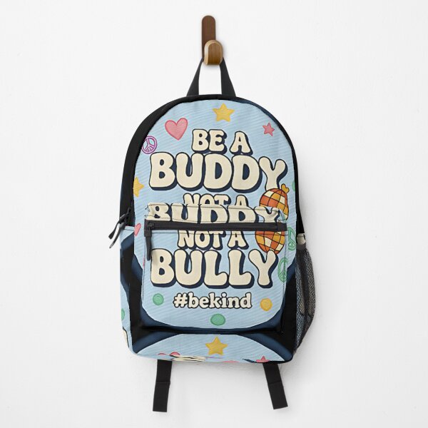 Item preview, Be a Buddy Not a Bully positive message kindness awareness mental health friendship designed and sold by ArtDesignTp.
