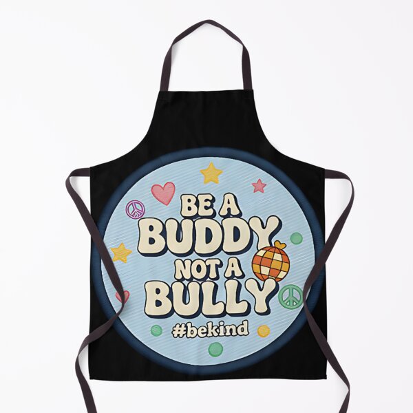 Item preview, Be a Buddy Not a Bully positive message kindness awareness mental health friendship designed and sold by ArtDesignTp.