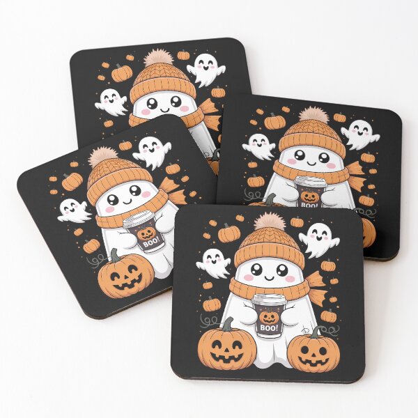 Item preview, Cute Ghost Pumpkin Spice Cup Halloween Fall Drink designed and sold by VENOM0RIOT.