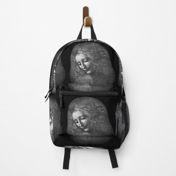 Item preview, La Scapigliata - Leonardo da Vinci's Enigmatic Renaissance Beauty: Timeless Portrait of Grace and Mystery White Version designed and sold by pelagio.