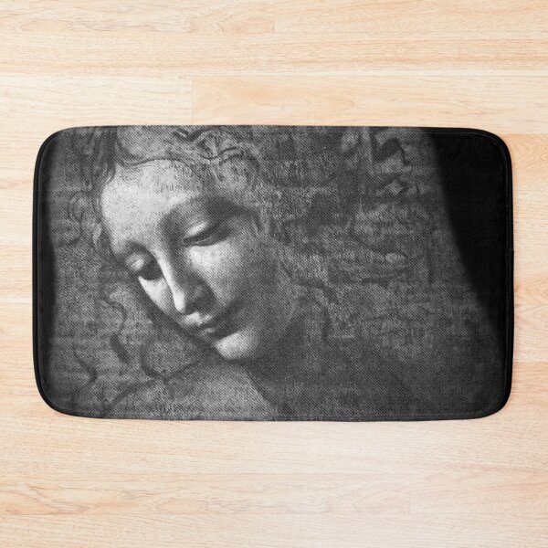 Item preview,  La Scapigliata - Leonardo da Vinci's Enigmatic Renaissance Beauty: Timeless Portrait of Grace and Mystery  White Version designed and sold by pelagio.