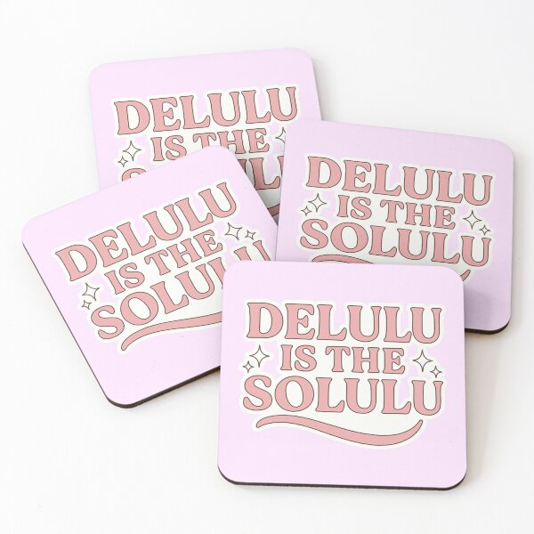 Item preview, Delulu is the Solulu - Retro Reality-Denial Club designed and sold by BumbleVee ☀️.