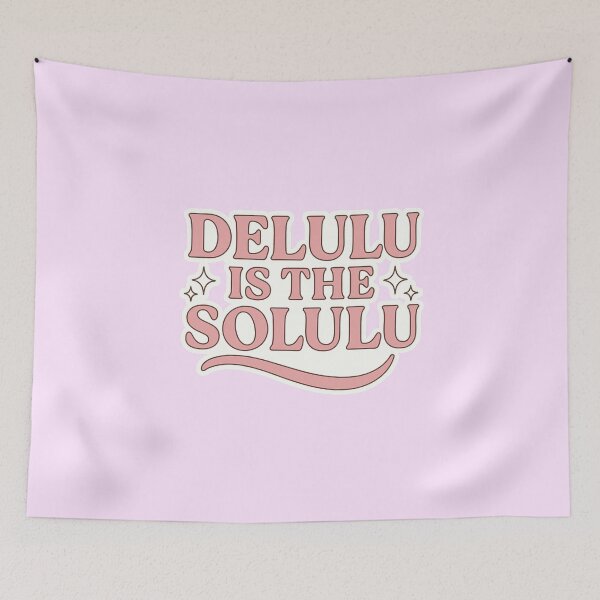Item preview, Delulu is the Solulu - Retro Reality-Denial Club designed and sold by BumbleVee ☀️.