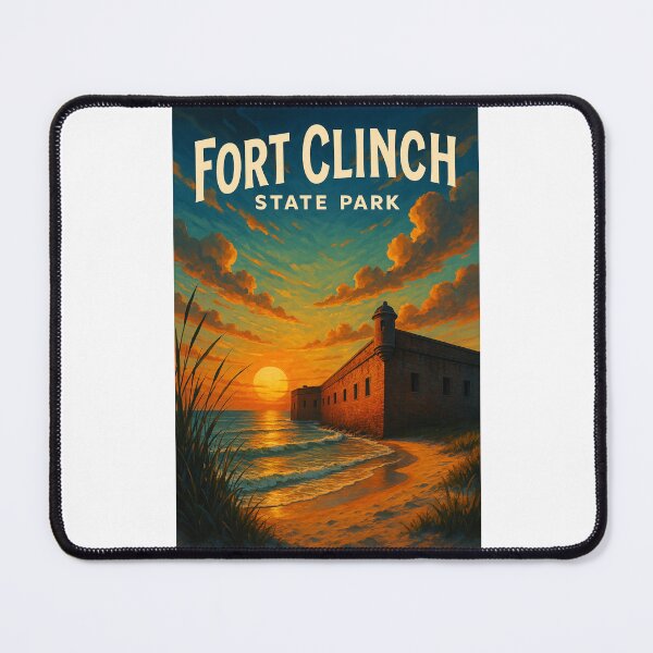 Item preview, Fort Clinch State Park Sunset Beach View Florida designed and sold by Places On Earth.