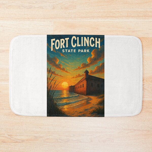 Item preview, Fort Clinch State Park Sunset Beach View Florida designed and sold by Places On Earth.