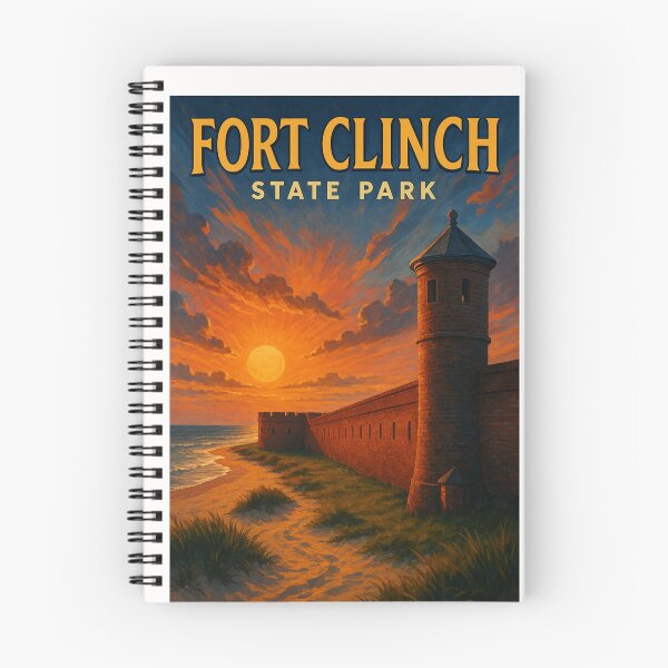 Item preview, Fort Clinch State Park Watchtower Sunset View Florida designed and sold by Places On Earth.