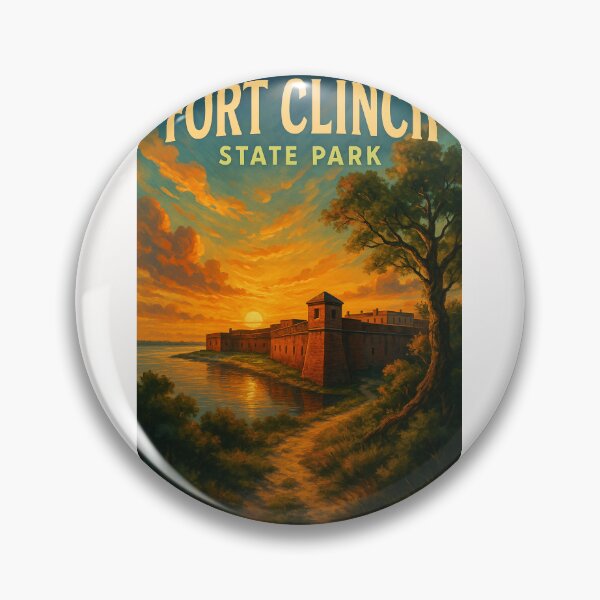 Item preview, Fort Clinch State Park Waterfront View Amelia Island designed and sold by Places On Earth.