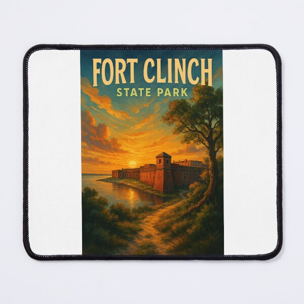 Item preview, Fort Clinch State Park Waterfront View Amelia Island designed and sold by Places On Earth.