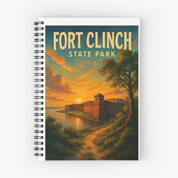 Item preview, Fort Clinch State Park Waterfront View Amelia Island designed and sold by Places On Earth.