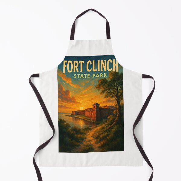 Item preview, Fort Clinch State Park Waterfront View Amelia Island designed and sold by Places On Earth.