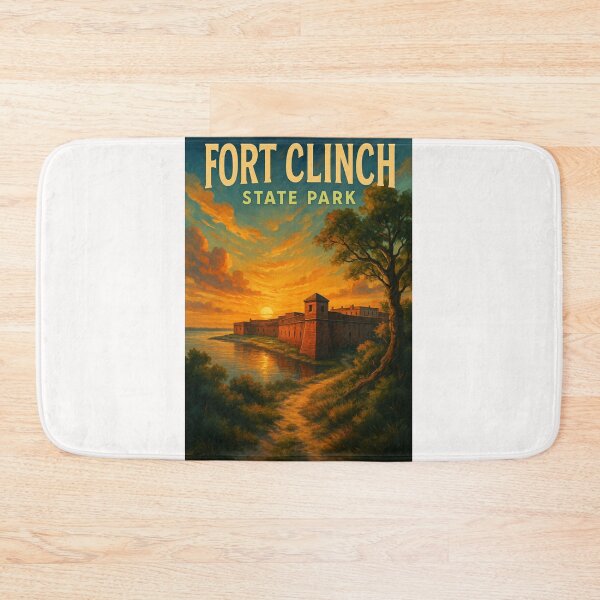 Item preview, Fort Clinch State Park Waterfront View Amelia Island designed and sold by Places On Earth.